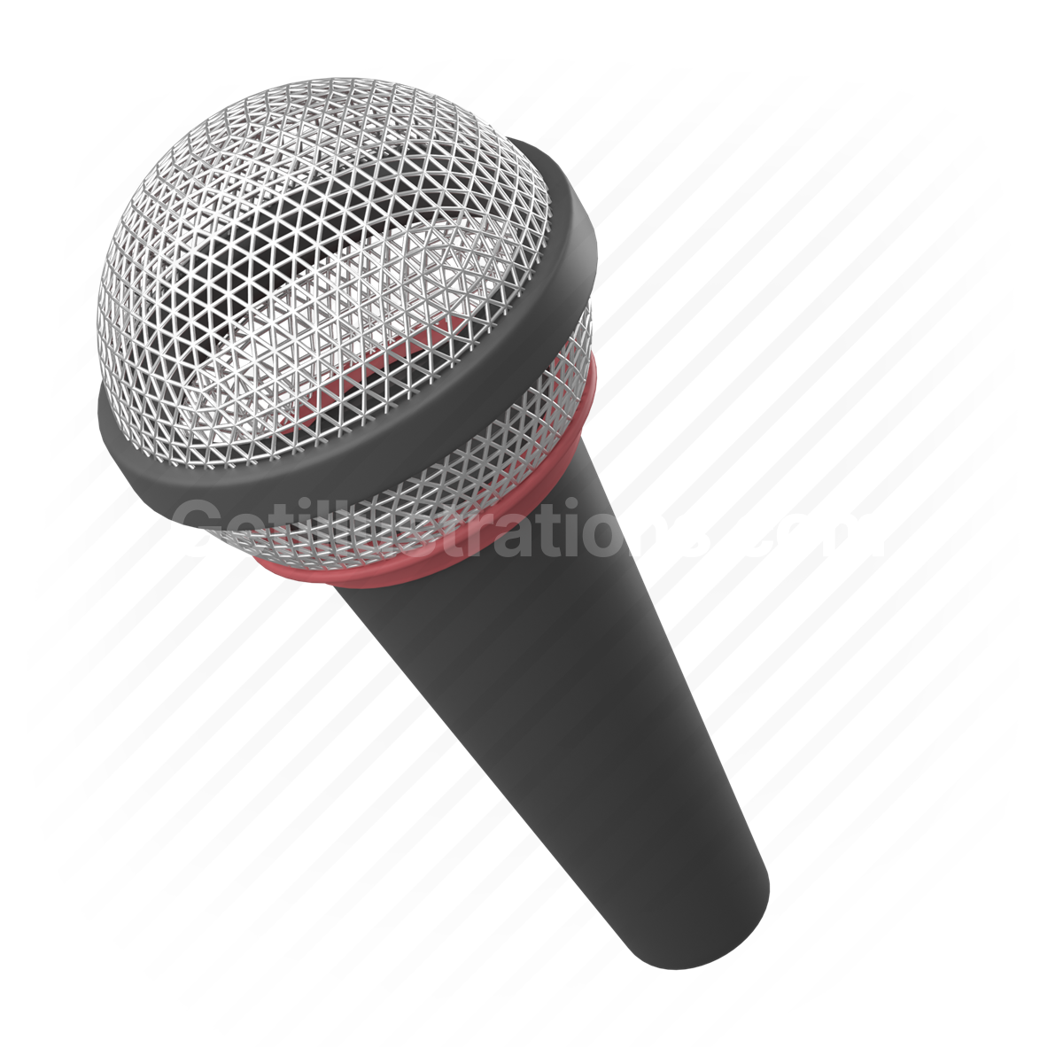 mic, microphone, record, voice, music, karaoke